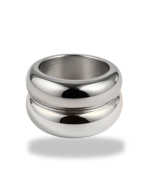 Double Stack Gold (Stainless Steel, 18K Gold Plated)