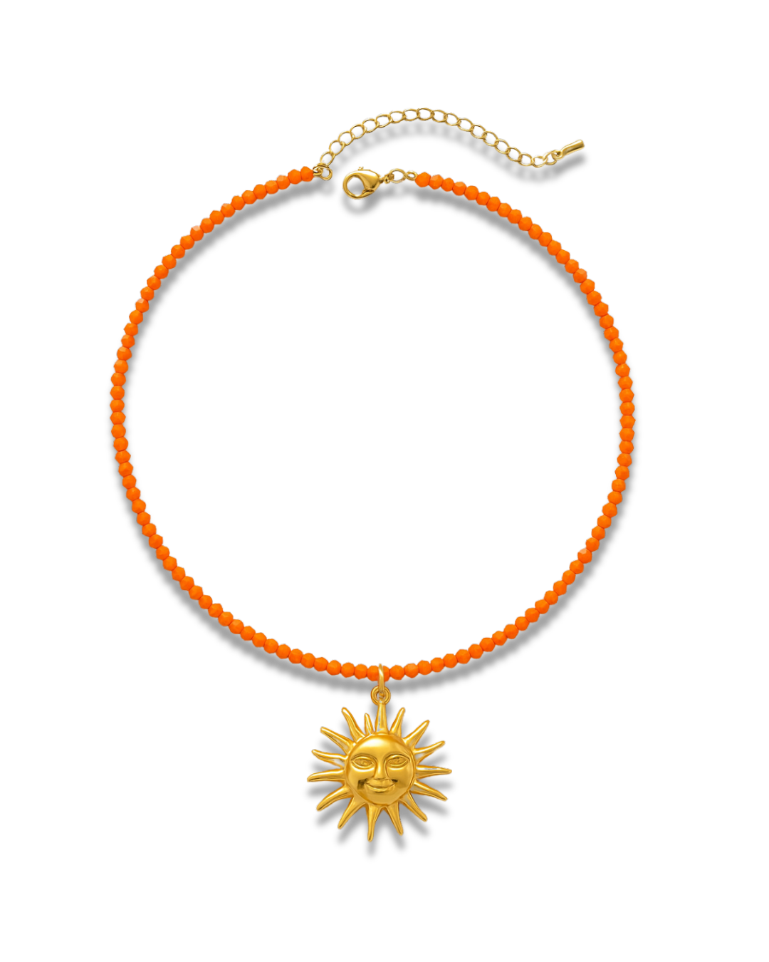 Sunshine Necklace (18K Gold Plated Stainless Steel)